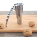 Alloy Pecan Nut Cracker Walnut Nutcracker Pine Funnel Frosted Grips Pliers