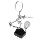 Magnifier W/ Stand Alligator Clip Auxiliary for Soldering Jewelry