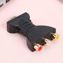 HDMI Male to 3 RCA Female Composite AV Audio Video Adapter Converter for TV