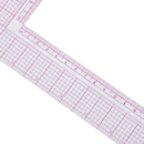 Tailor Drawing Craft Tool L-shape Ruler Sewing Square Curve Ruler Plastic Ga ME