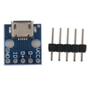 10 pcs mini USB Turn Dip Interface Seat 5V Power Supply Converter Board E5A5