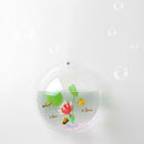 Wall Hanging Bubble Bowl Plant Fish Tank Aquarium Home Decor Transparent) A