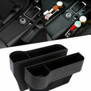 2 X Car Seat space Catcher Organiser Storage Box Pocket W/ Cup Holder Side L1G6