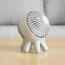 1X(Usb Fan, Personal Portable Handheld Fan Battery Operated With Usb Rechar