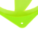 5 Pieces 9" PE Sport Training Traffic Cone for Soccer Football Basketball Green
