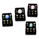 15pcs Nail Tip Holder Stand & Display Base for Practice DIY Nail Arts Modern