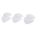 Womens Removable Smart Cups Bra Inserts Pads For Lady Swimwear 3 Pairs White
