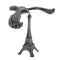 Creative Iron Tower Balance Eagle Statue Gift DIY Craft gray bronze 12cm