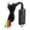 1080P HDMI to RCA Convert Cable Male to 3RCA AV Composite Male Adapter Cord