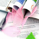 50Pcs Natural brier Leaves Card Scrapbook - Pink L2Q9