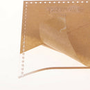 2Pcs Leather Craft Acrylic Clutch bag handbag Pattern Stencil Template Tools