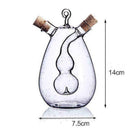 Creative Kitchen Glass Oil Bottle Multi purpose Vinegar Cruet_Container T1F P8P9