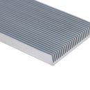 100x41x8mm Aluminum Heat Sink Heatsink for High Power LED Amplifier IC ChipJ Kw