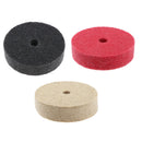 6 pcs 75mm Abrasive Polishing Wheel Replacement Metal Dust Paint Remove Tool YLK
