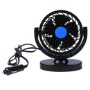6inch Single Head 12V Mini Car Fan Portable Vehicle Truck Auto Cooling Cooler ME