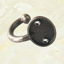 Lot 6pcs Retro Coat Hat Hook Door Wall Hanger Alloy 35 x 30mm -Bronze