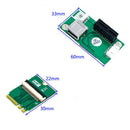 PCI-E X1 To NGFF(M.2) 2230 Type Key A/E Adapter