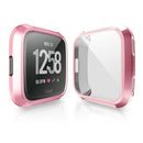 2 Piece 360 Degree Protection Cover for Fit Bit Versa Band Case Plating Coq O2X2