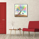 5D DIY Full Drill Diamond Painting Colorful Tree Cross Stitch Embroidery