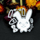 DIY Card Paper Making Craft Cute Rabbit Metal Cutting Dies for Scrapbooking