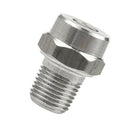 2 x NPT1/8 inch High Pressure Washer Spray Fan Nozzle Tip 25 Degree Stainless