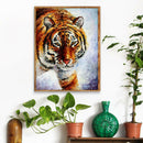 5D DIY Full Drill Diamond Painting Cross Stitch Embroidery Kit (Tiger08)