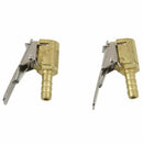 2x 6mm Air Valve Connector PR Auto Truck Tire Valve Inflator Brass Tool