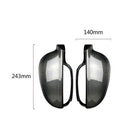 2Pcs Carbon Fiber Rearview Mirror Cover Replacement for Golf 5 MK5 2003-200