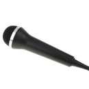 2.5 Meters Long Rock Band USB Wired Black Microphone for Xbox 360 Black - Esy to
