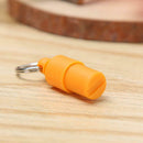 Pet Dog Cat ID Name Address Label Tag Pet Identity Card ID Tube (Orange)