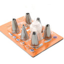 6pcs Icing Piping Nozzle Cake Decorating Sugarcraft Pastry Tips Tool Set JR