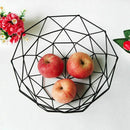 Nordic Style Candy Basket Storage Baskets Iron Fruit Snacks Desktop Bedroom X1S2