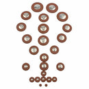 Low Midrange Village Music Replacement Leather Pipe Music Cushion Pads for  I6K6