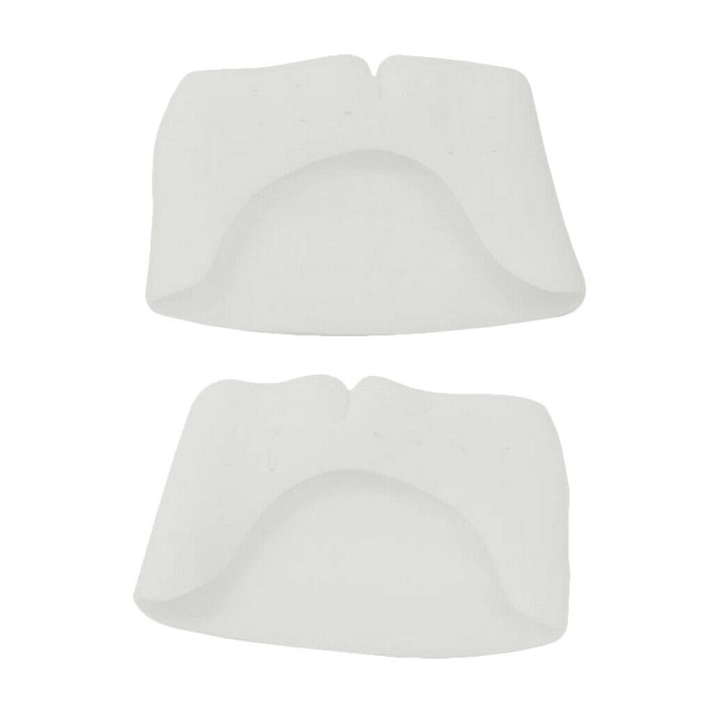 1 Pair Silicone Forefoot Pads Metatarsal Foot Pads Half Socks Toe Separator High