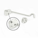 3x Window Hook Cabin Hook And Eye Latch Lock Shed Gate Door Catch Holder
