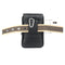 New Portable Soft Leather Belt Purse Bag With Zip Pockets and Phone Pocket for