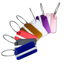 7pcs Metal Luggage Tag Suitcase Bag Travel Labels Accessories R9H6