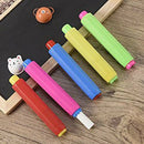 10pcs Chalk Holder Case Plastic Case for School Office O3W3