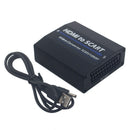 1080P Hdmi To Scart Composite Video Converter Audio Adapter with Usb Cable  B3R3