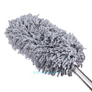 Car Wash Duster House Cleaning Brush Wax Mop Microfiber Telescoping Dusting Tool