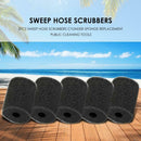 5pcs Sweep Hose Scrubbers Cylinder Sponge Replacement Public Cleaning Tools AU