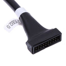 USB 3.0 20 Pin Male to USB 2.0 9 Pin Motherboard Female  Cable