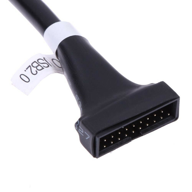 USB 3.0 20 Pin Male to USB 2.0 9 Pin Motherboard Female  Cable