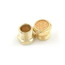 5PCS Pneumatic Air Breather Vent Silencer Muffler Threaded NPT 1/4" SE