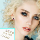 7 Pairs Love Heart Star Earrings Moon Rhinestone Ear Studs for Women Jewelry