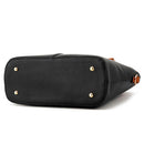 Large Capacity Tassel Tote Bag Women Soft Leather Ladies Handbag Crossbody  B1Y8