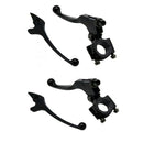 2Pcs Left & Right Clutch & Brake Grip Lever For Dirt Bike 110 125 140 150cc