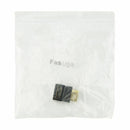 Fasdga HDMI adapter 90 degree right angle L - type (bottom)black V3V9
