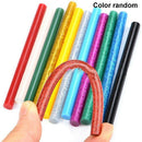 60pcs  DIY High Viscosity Repair Mix Color Glue Sticks Glitter Hot Melt