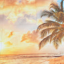 Photography Backdrops Vinyl Backgrounds Props 5x3FT Photo Beach sunset beau L5D3